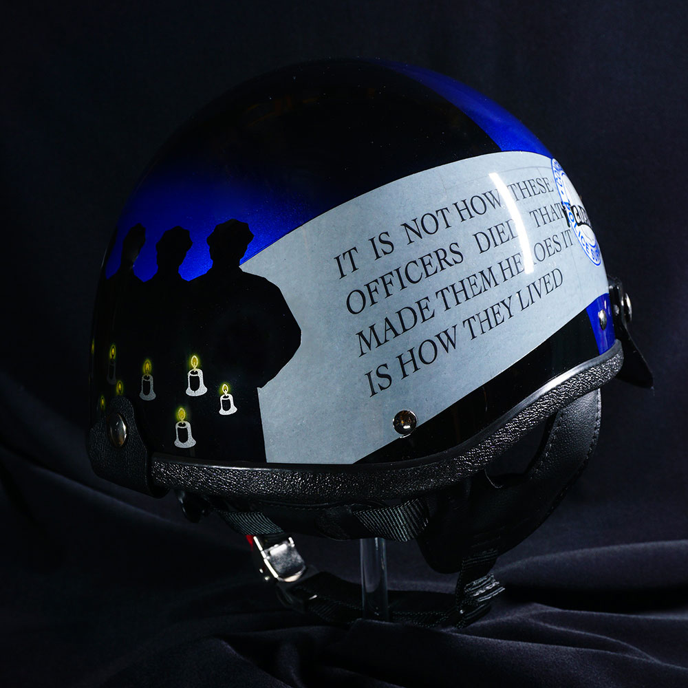 C.O.P.S. Police Memorial Week Seer Motorcycle Helmet