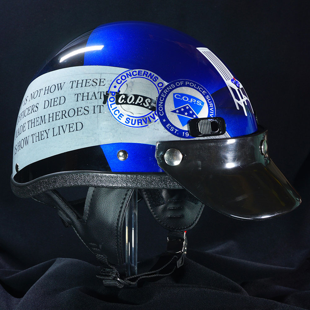 C.O.P.S. Police Memorial Week Seer Motorcycle Helmet