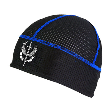 New Seer Cool Cap,S-7001,Thin Blue Line ultra-wicking skull cap,comfortable helmet liner