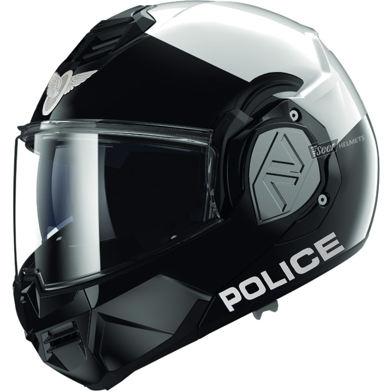 LS2 Advant Police Motorcycle Helmet