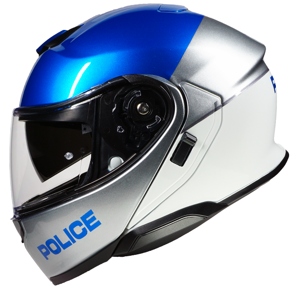 Actual Produced SHOEI Neotec 3 Police Helmet