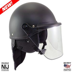 BERRY AMENDMENT COMPLIANT, NIJ Riot Control, Police, Law Enforcement, Crowd Control, Non Ballistic, Public Order Helmet, PACA ARCH, Premier Crown 906