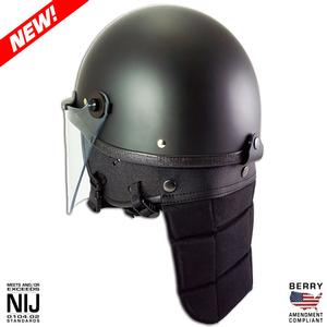 BERRY AMENDMENT COMPLIANT, NIJ Riot Control, Police, Law Enforcement, Crowd Control, Non Ballistic, Public Order Helmet, PACA ARCH, Premier Crown 906