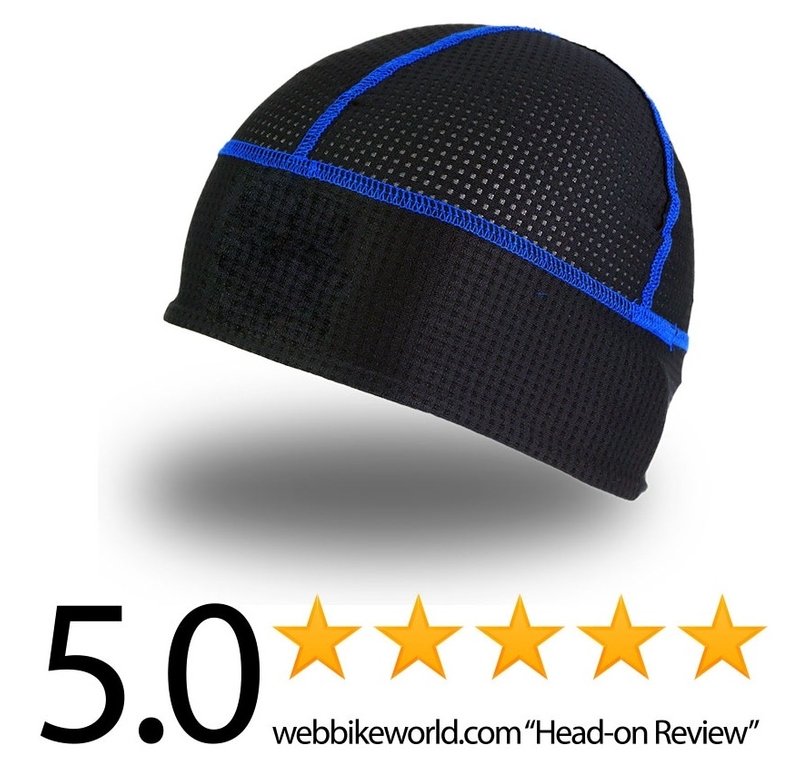 Seer Cool Cap Ultra Wicking Motorcycle Skull Cap Helmet Cooling Liner