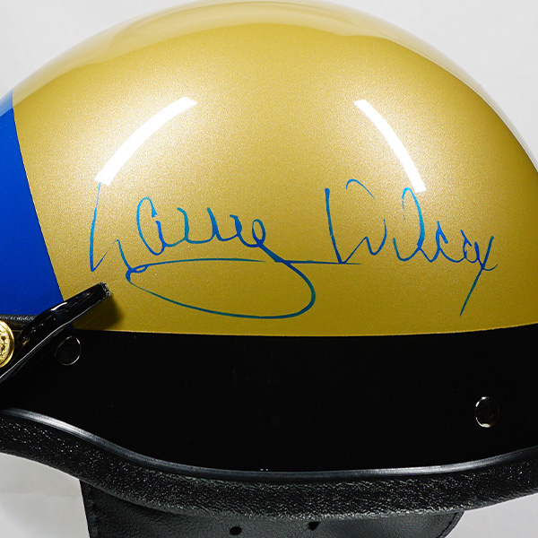 Larry Wilcox Signed Helmet