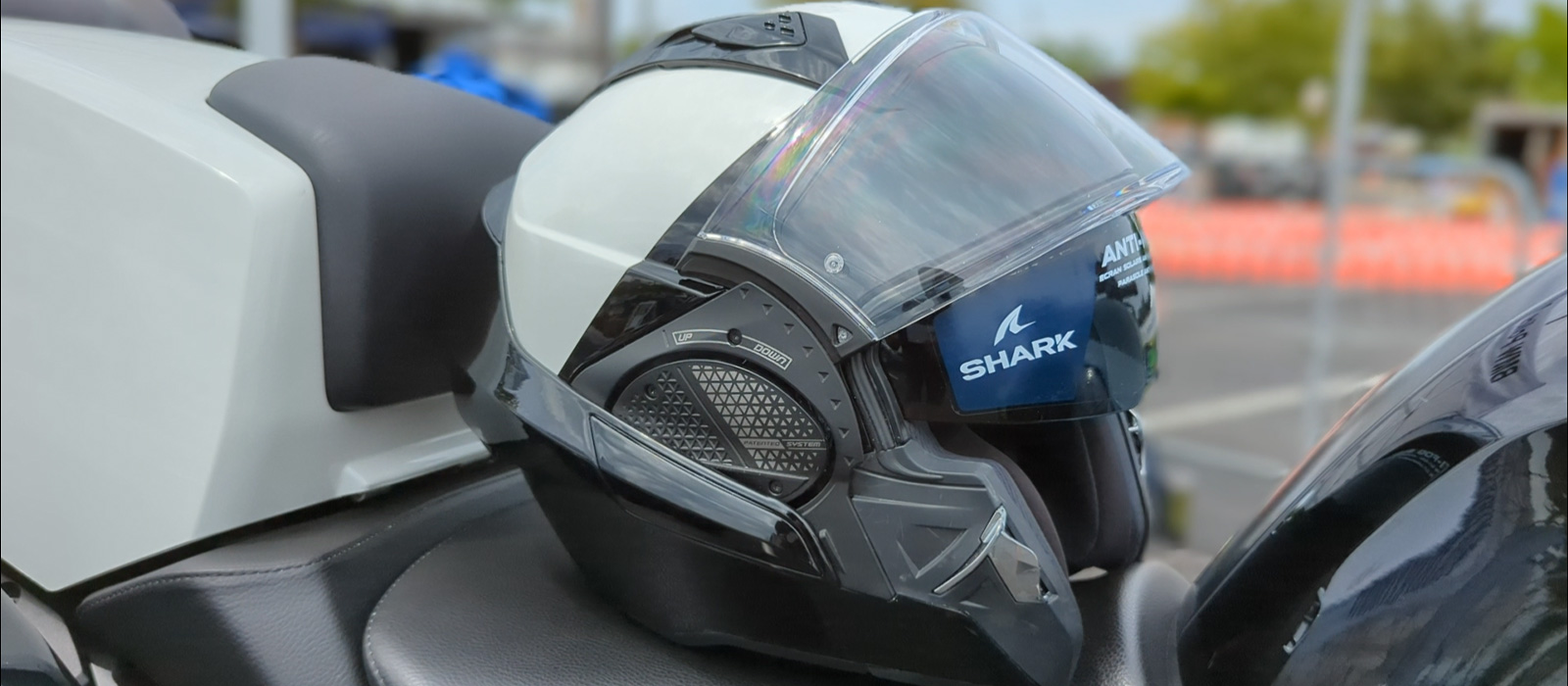 Shark EVO-GT Modular Police Motorcycle Helmet