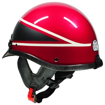 Harley-Davidson Hi-Fi Magenta with Birch White and Denim Vivid Black Highway King helmet