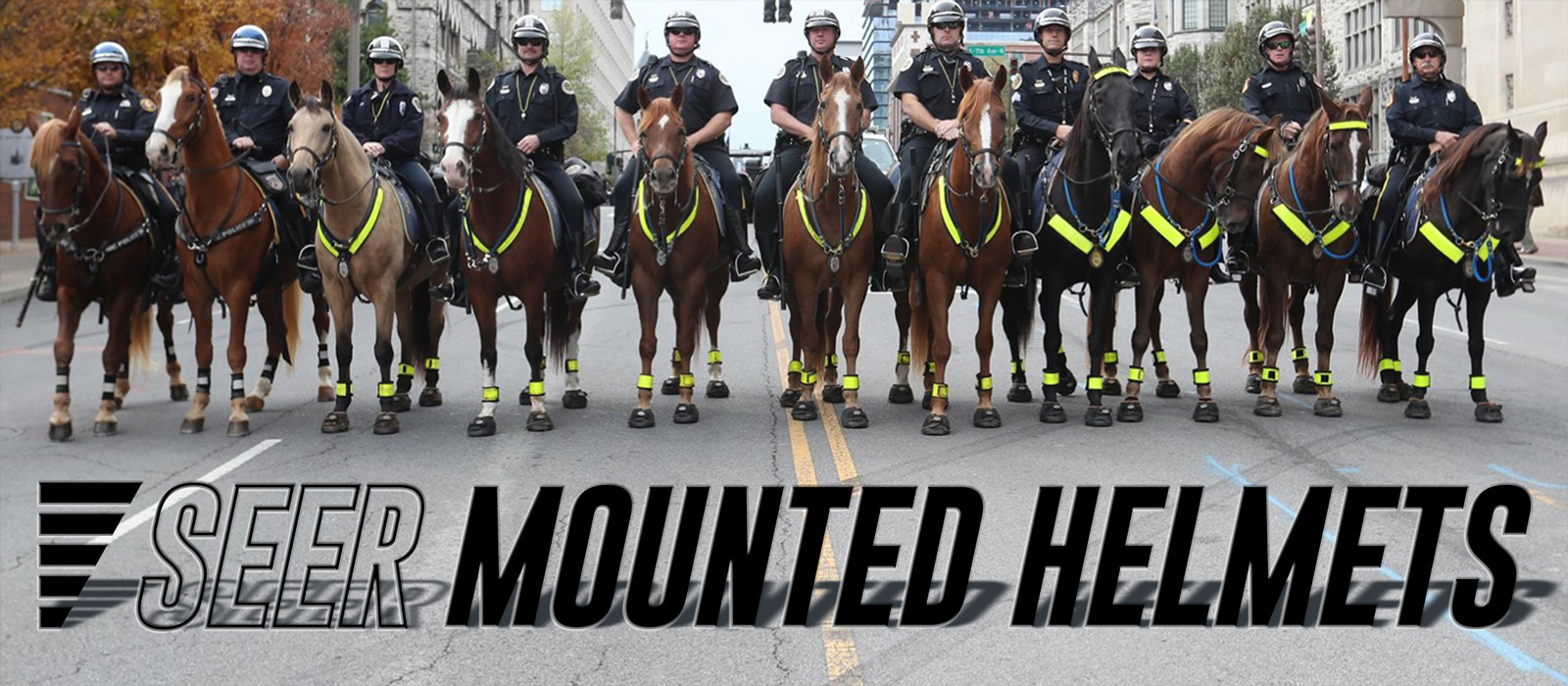 Super Seer Mounted Patrol Helmets