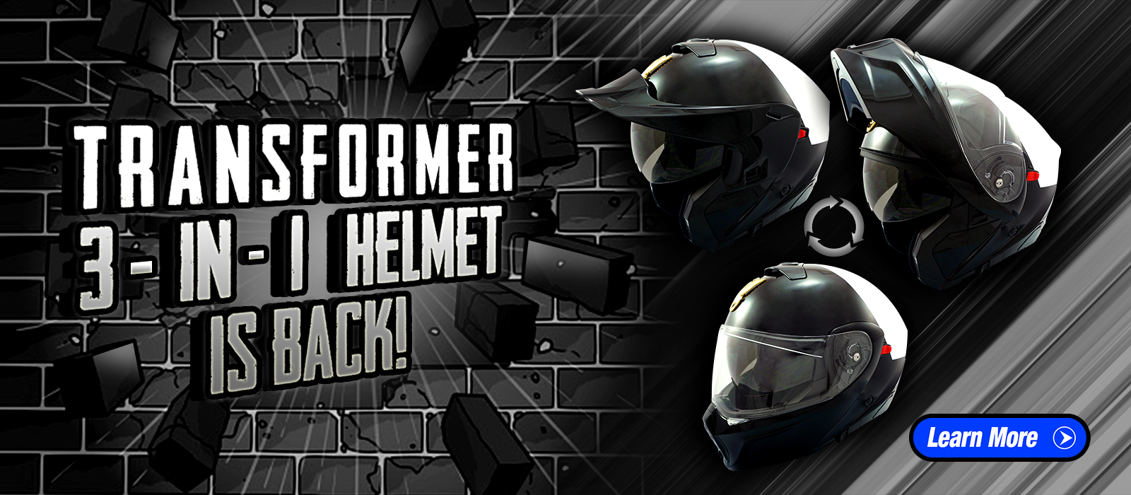 3-in-1 Transformer Helmet