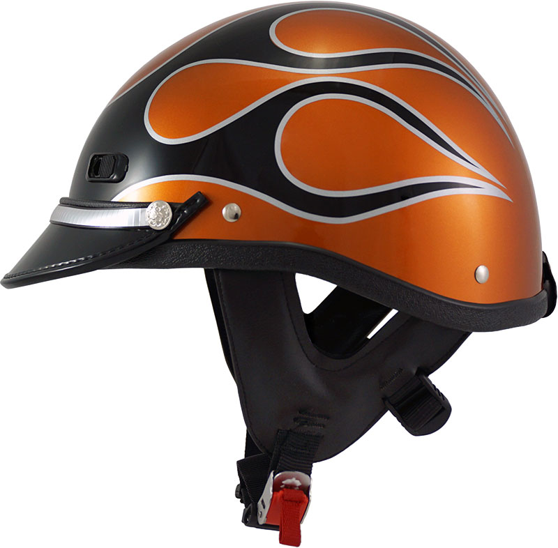 Seer Carbon Fiber Motorcycle Helmets, Lightweight, Custom, Half Shell, DOT Approved, Made in USA